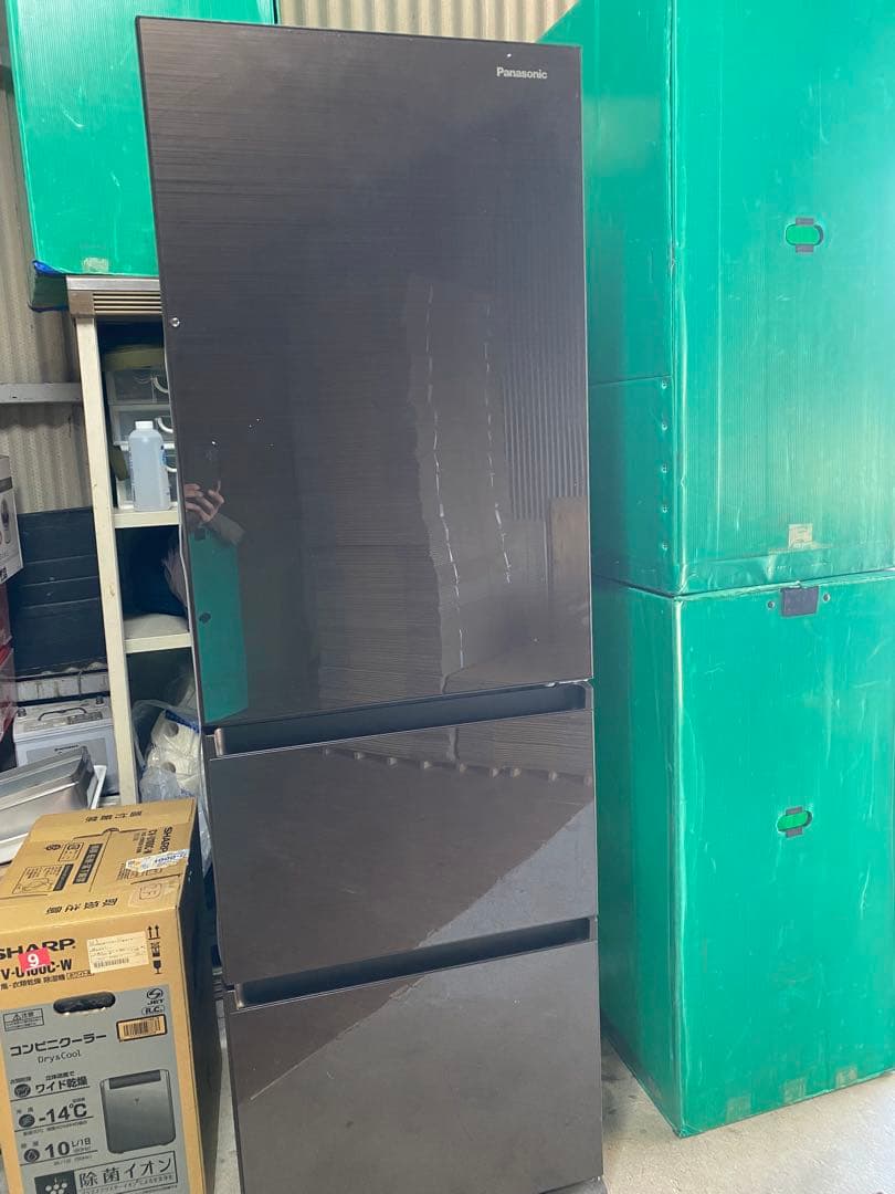 2021年製Panasonic 冷蔵庫 365L NR-C373GC-T