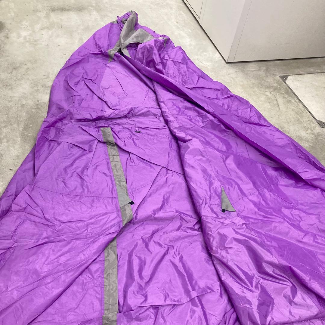 DOD ワンポールテント 8人用　パープル キャンプ レアカラー