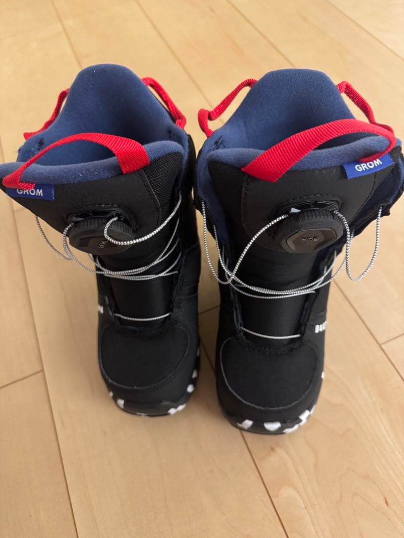 BURTON 子ども用スノーボードブーツ M 19.5cm GROM BOA