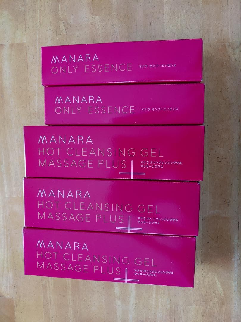 マナラ　ホットグレンジングゲル　マッサージプラス3本　オンリーエッセンス2本