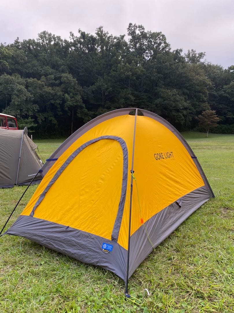 GORE LIGHT 山岳テント イエロー/グレー1〜２人用