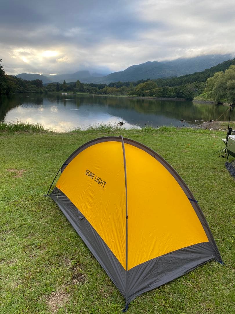 GORE LIGHT 山岳テント イエロー/グレー1〜２人用