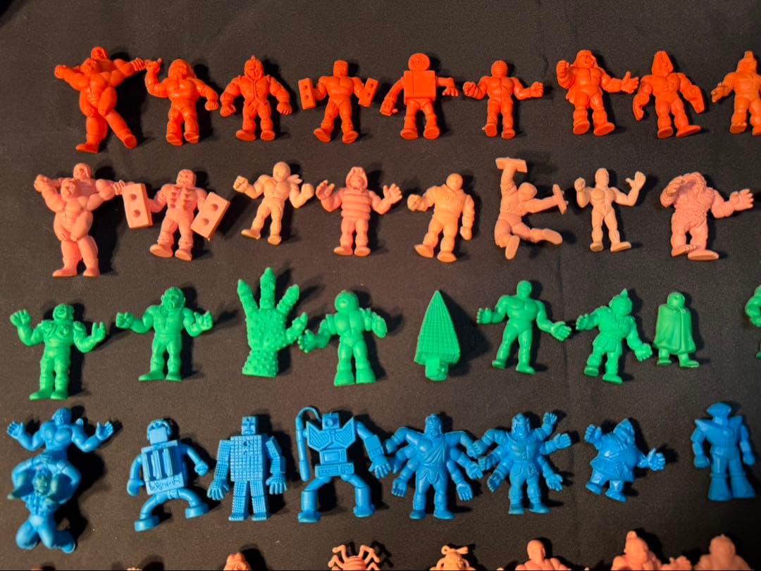 キン肉マン　キン消し　消しゴム　120体　当時物　まとめ売り　フィギュア