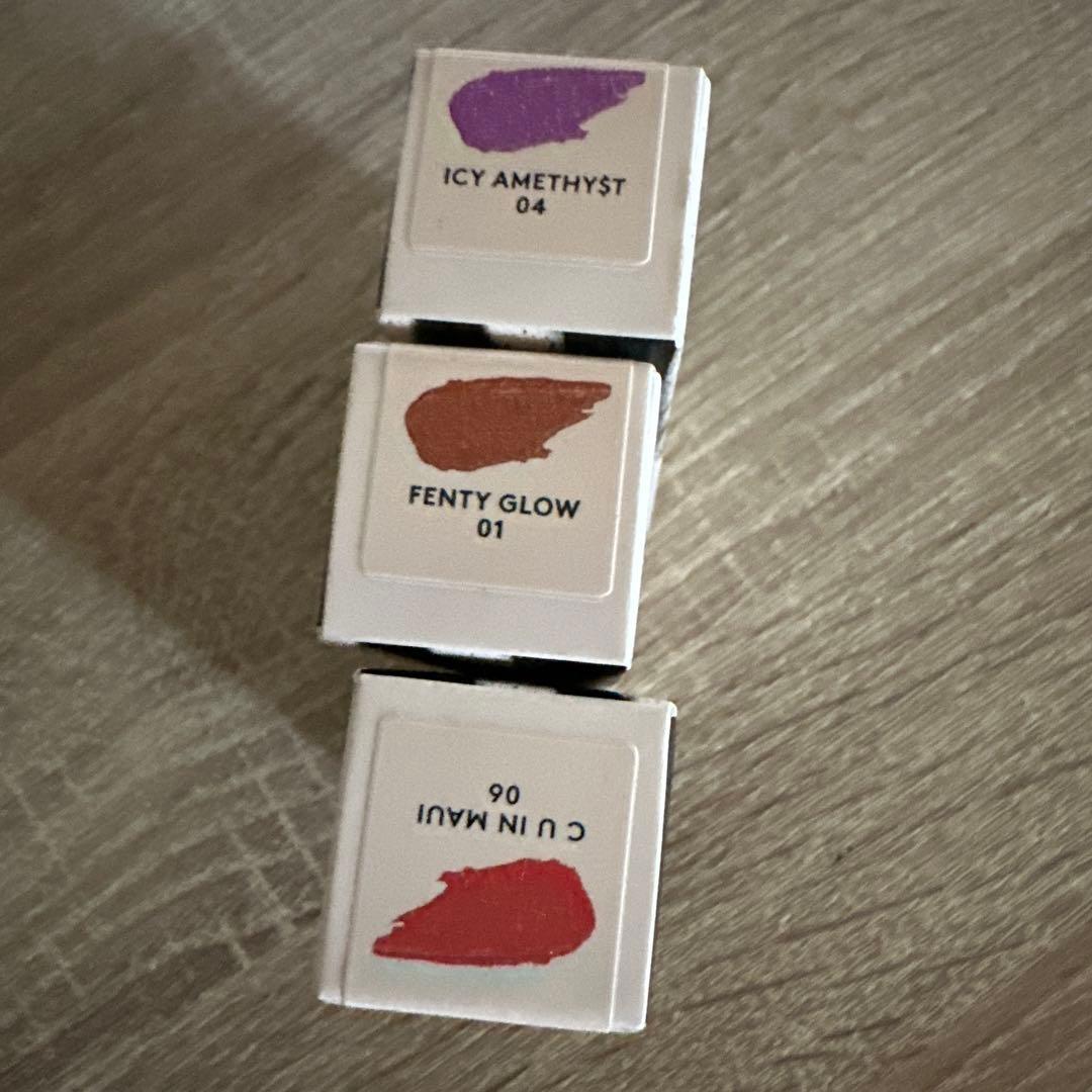 リップグロス 3色セット　fenty