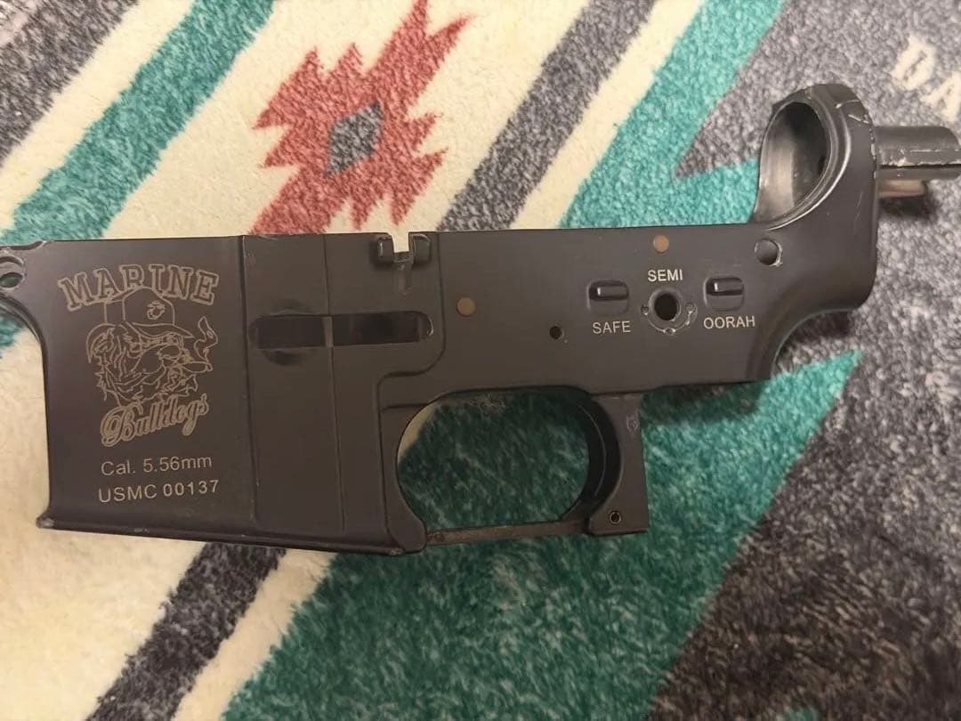 東京マルイM4フルメタルカスタム ELCAN 付属品多数 ジャンク扱い