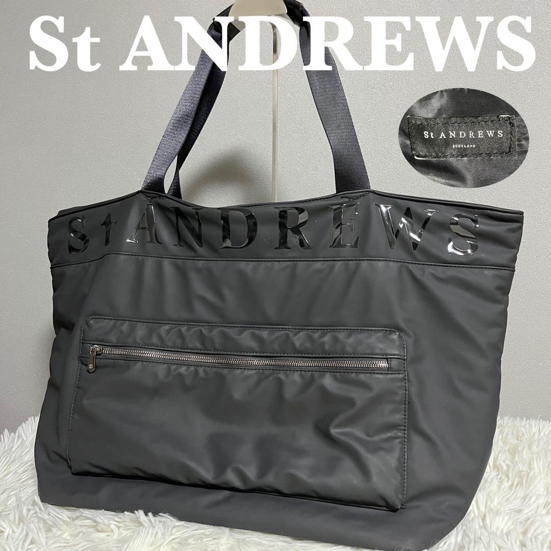 St ANDREWS セントアンドリュース ゴルフバッグ ロッカーバッグ 黒