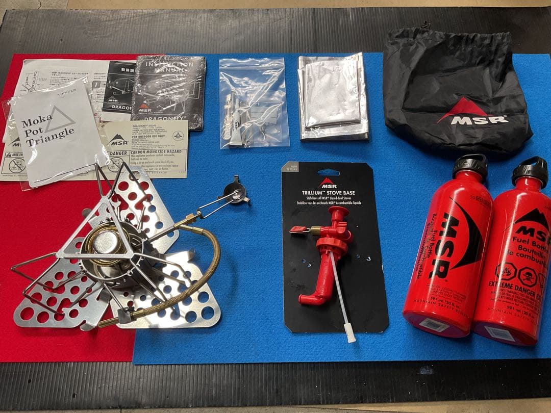 MSR現行型ドラゴンフライ動作良好美品サイレンサー付メンテナンス済付属品多数付き