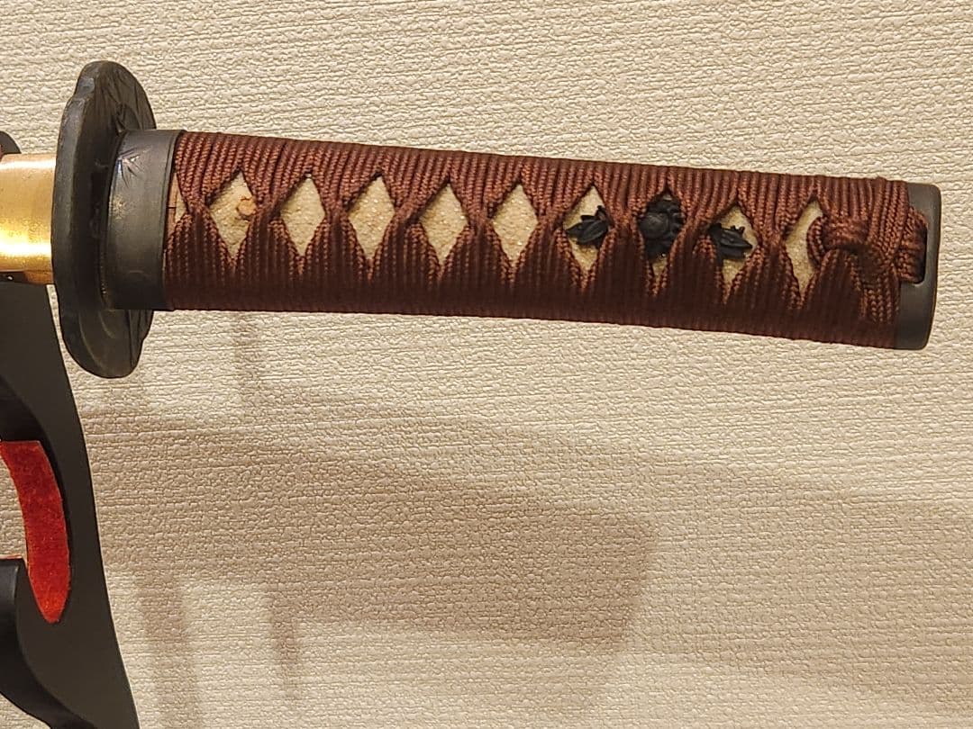 本漆塗 高級拵、脇差、高級模造刀