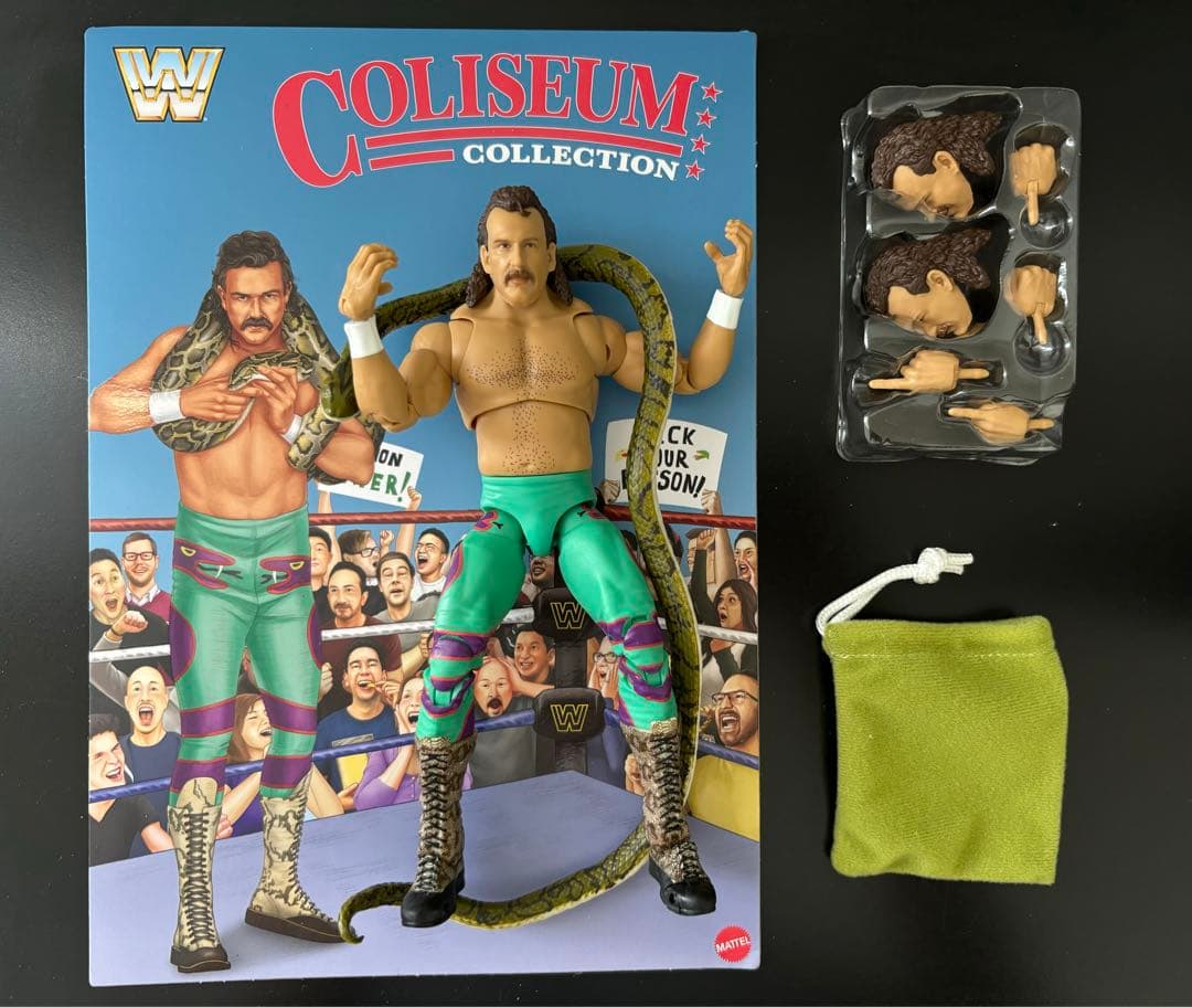 WWE Elite Ultimate Jake Roberts 新品開封のみ