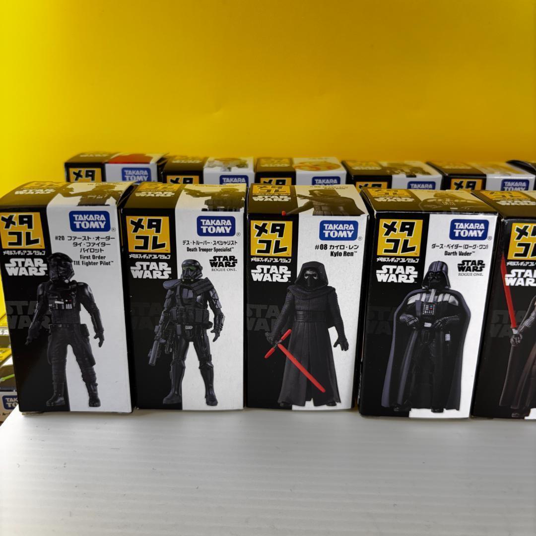 スターウォーズ メタコレ55個 人物他33体・乗り物20台・プレート2個 トミカ