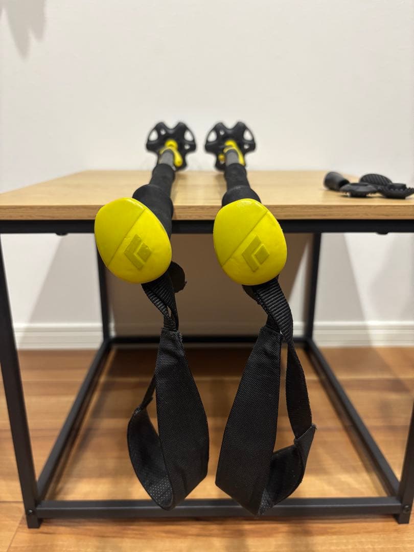  調整可能スキー用ストック　100〜140cm