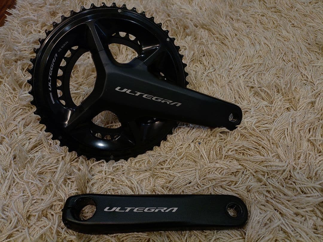 FC-80クランクセット 165㍉50/34　美品アルテグラグレードのリコール品