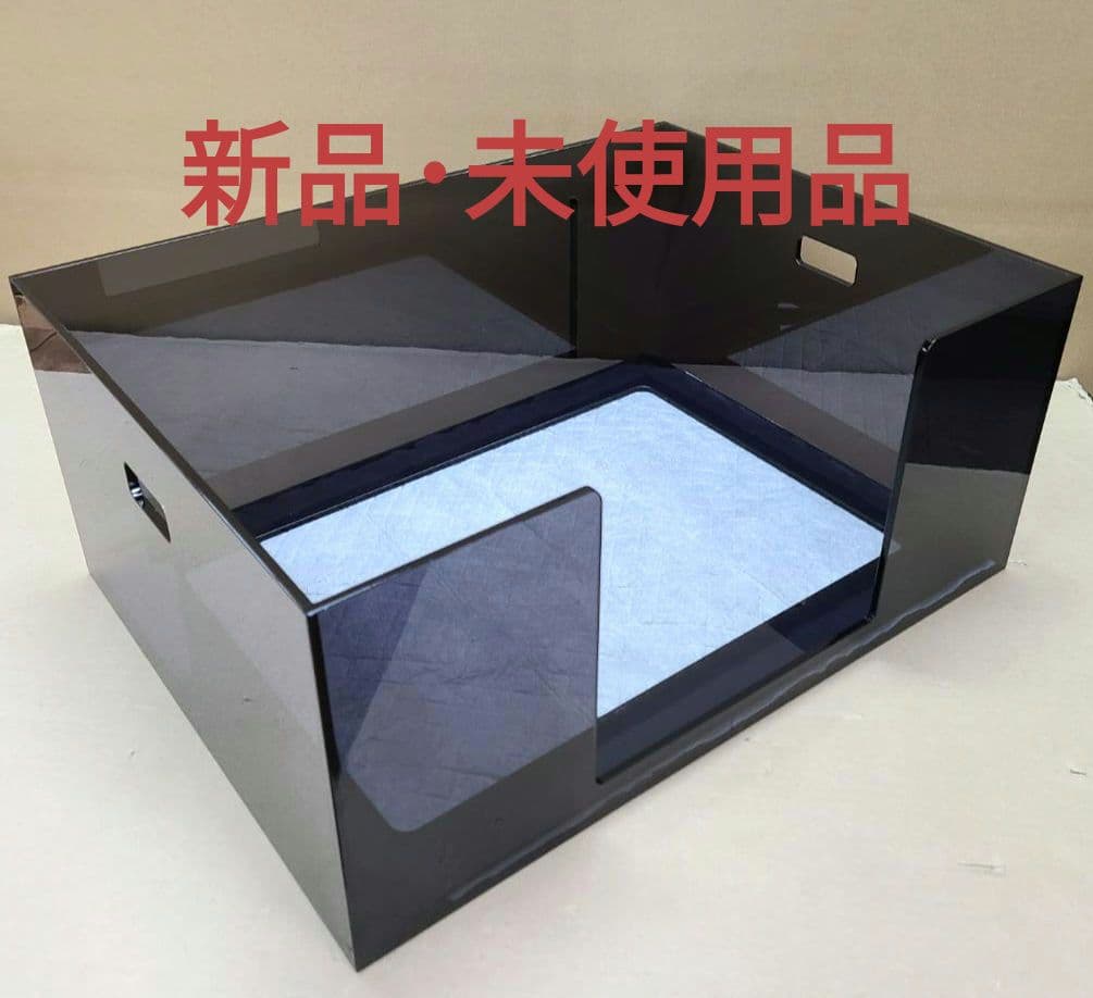 ペットアクリルトイレ ICHIGOtype レギュラーサイズ　※グレースモーク色