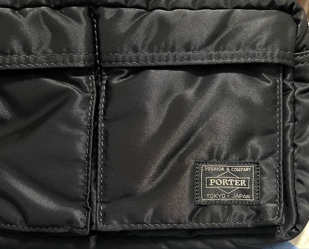 未使用 PORTER タンカー ボディバッグ ウエストバッグ ブラック