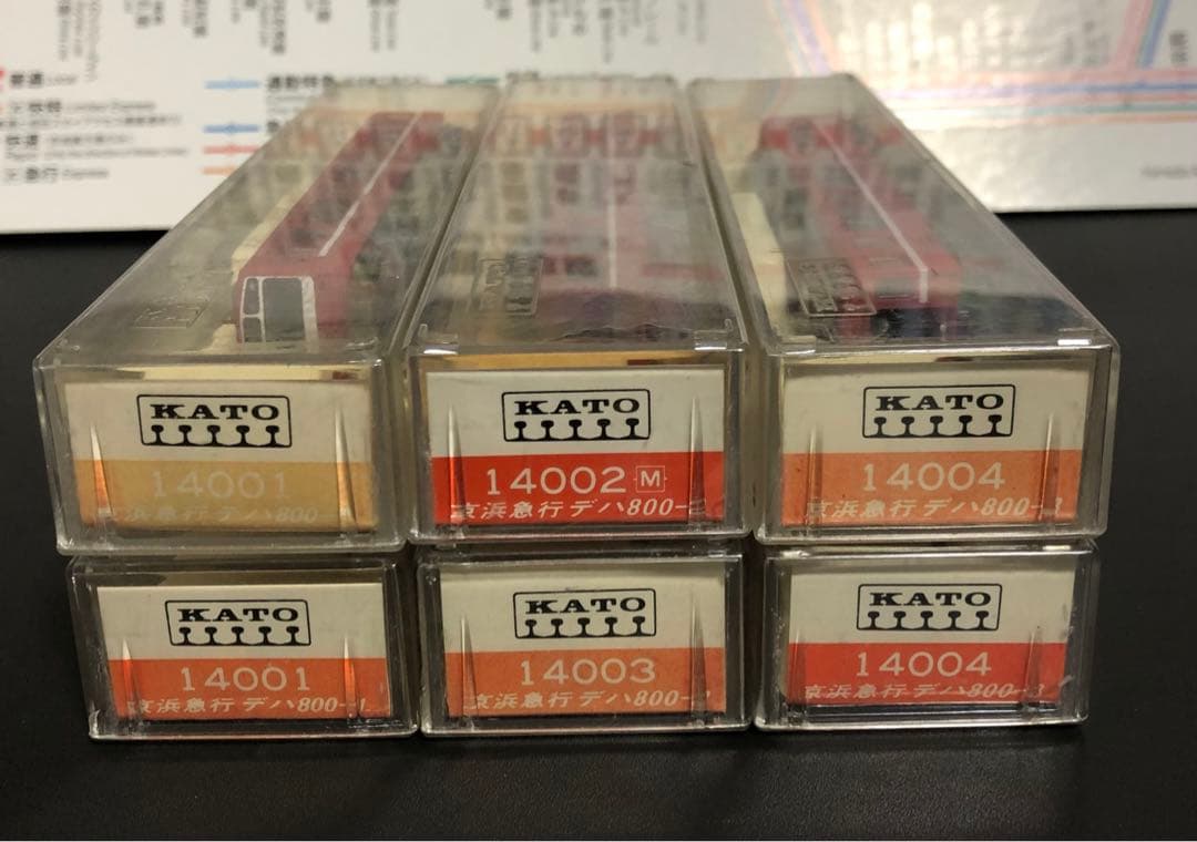 管理番号1659 京急 800形 新塗装 Nゲージ KATO製6両【駆動車難】