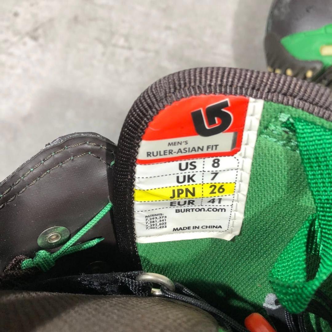 良品 BURTON RULER スノーボード ブーツ クイックレース 26cm