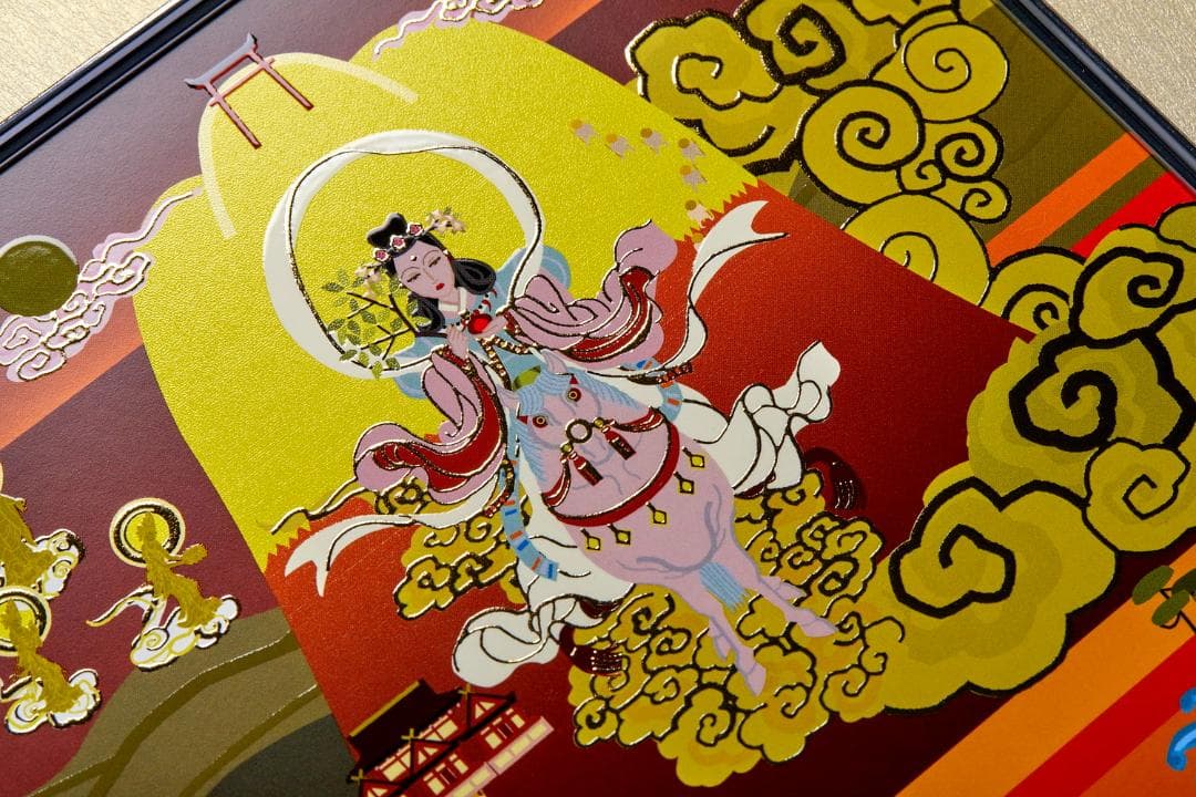 ★新品同様★イスム HAKUジクレ Buddha 続 日本曼荼羅★J7-2