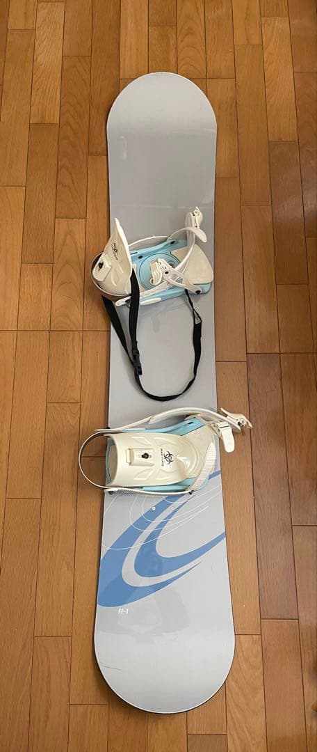 スノーボード グレー/ブルー　板　初心者用