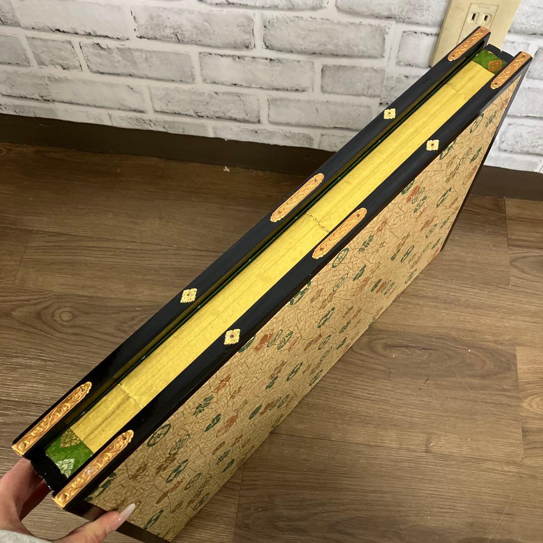 御屏風 屏風 4曲 金屏風 和装小物 インテリア 雛人形 五月人形 昭和レトロ