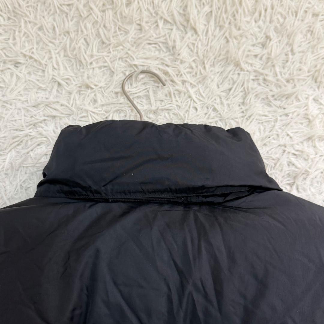 17073✨ノースフェイス L ロゴ刺繍 ヌプシ ダウンジャケット パープル