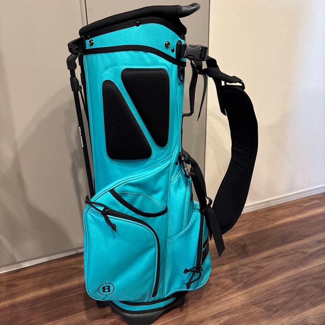 BRIEFING WINDANDSEA ゴルフバッグ ターコイズ キャディバッグ