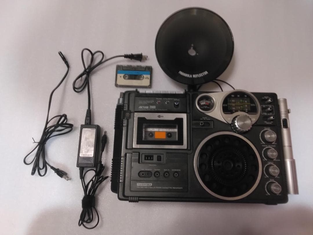 TOSHIBA RT-2800 アクタス・ラジオカセットレコーダー ラジカセ