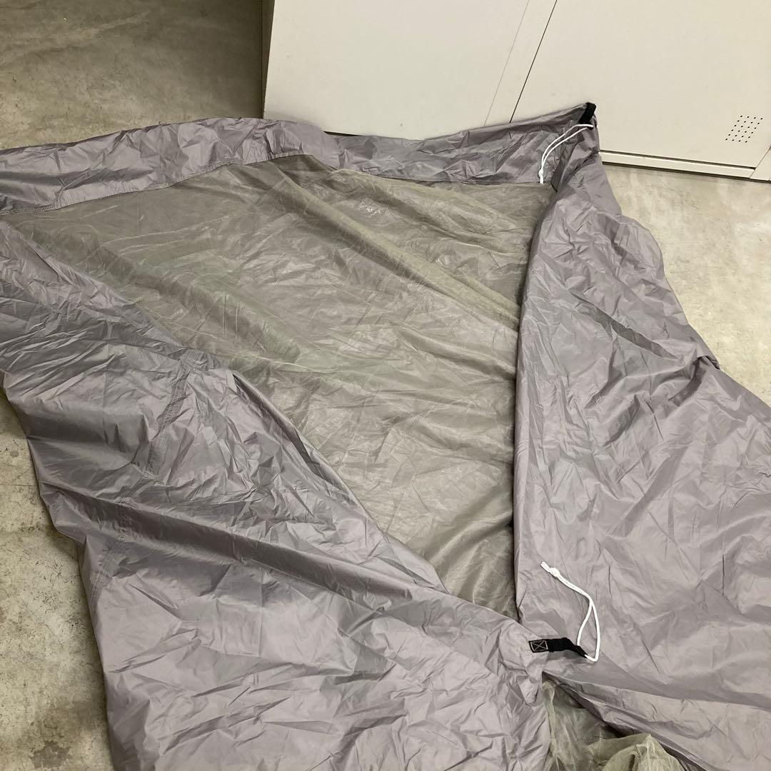 極美品　DOD ワンポールテントM ブラック　T5-47-BK グランドシート付