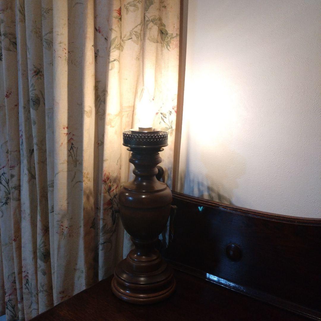 【イタリア製】アンティーク調 ヴィンテージ ライト ランプ テーブルランプ 照明