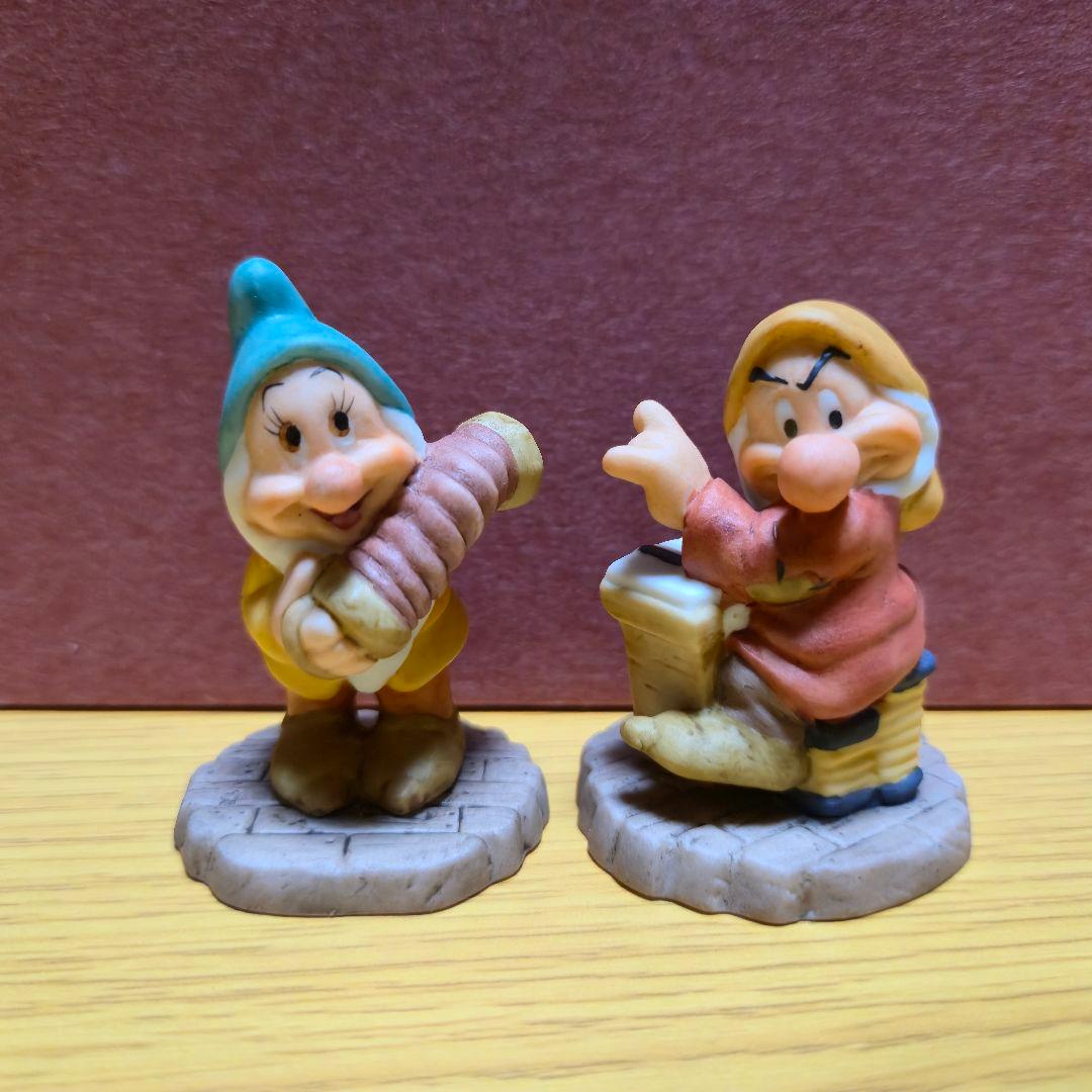 【加藤工芸】ディズニー七人の小人 フィギュア 6体セット