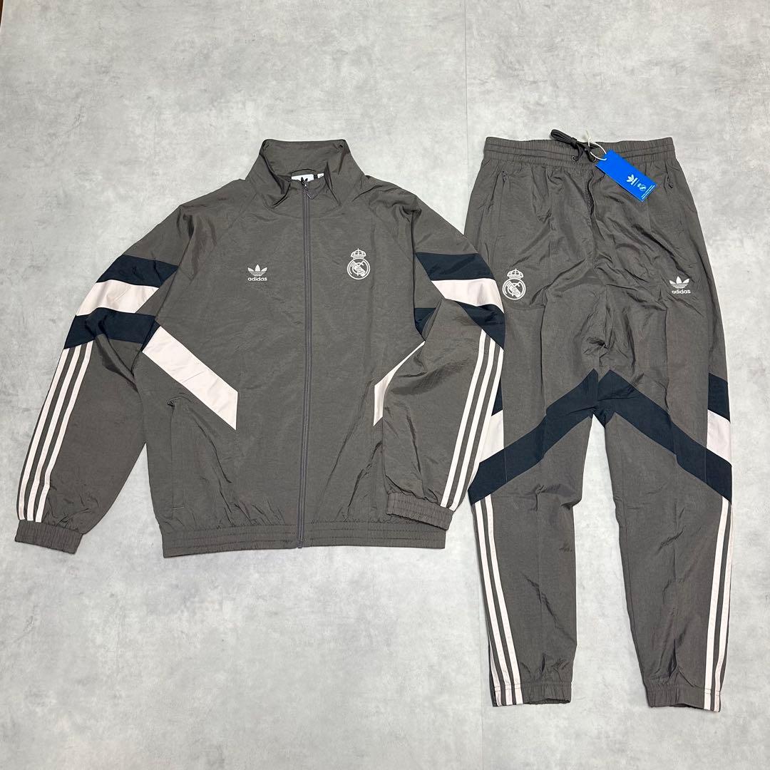 レアル・マドリード L トラック ナイロン ジャージ セットアップ サッカー
