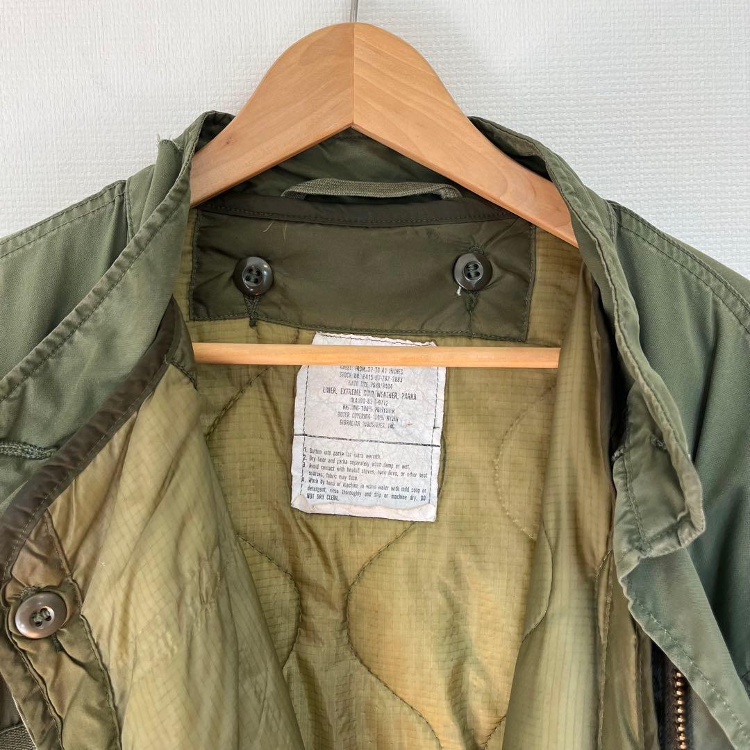 M65 フィッシュテール ライナー付き 実物