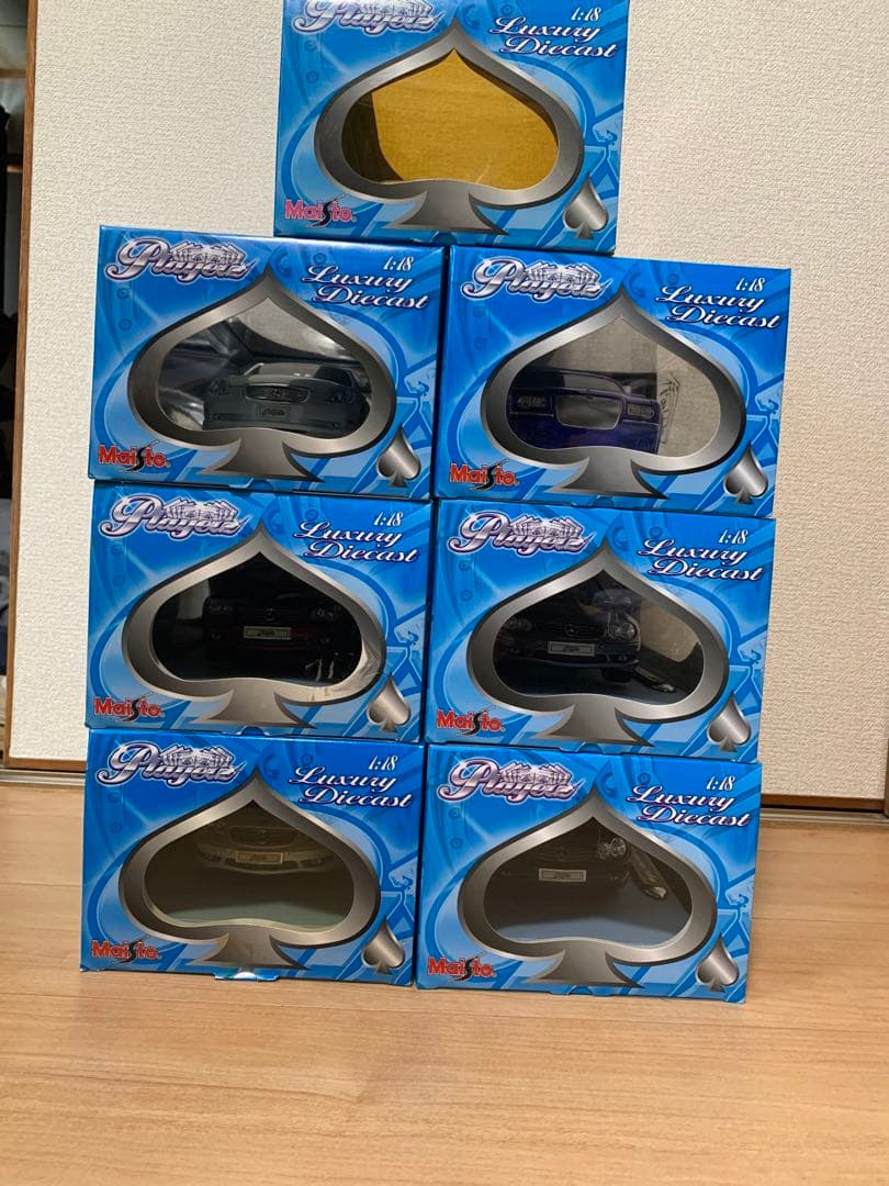 マイストプレイヤーズコレクションベンツ等　1/18Jada、7台まとめ売り！