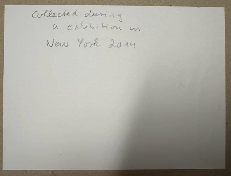 Jeff Koons直筆の落書きです