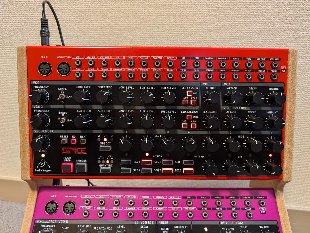 Behringer セミモジュラーシンセ3台セット【箱付美品】