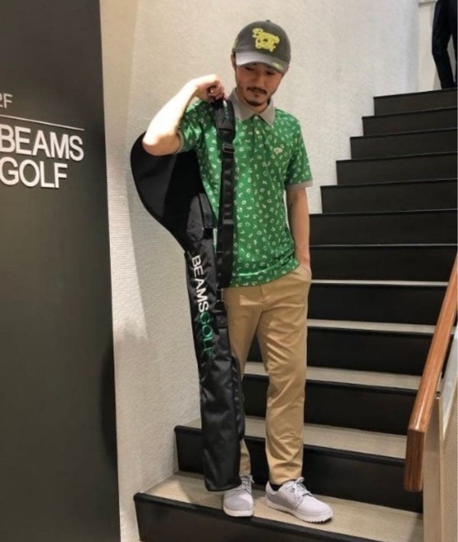 【匿名配送・クーポン利用可】BEAMS GOLF ショルダー バッグクラブケース