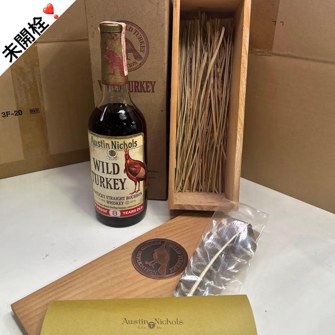 5804②【未開栓】ワイルドターキー8年 101 Proof バーボンウイスキー