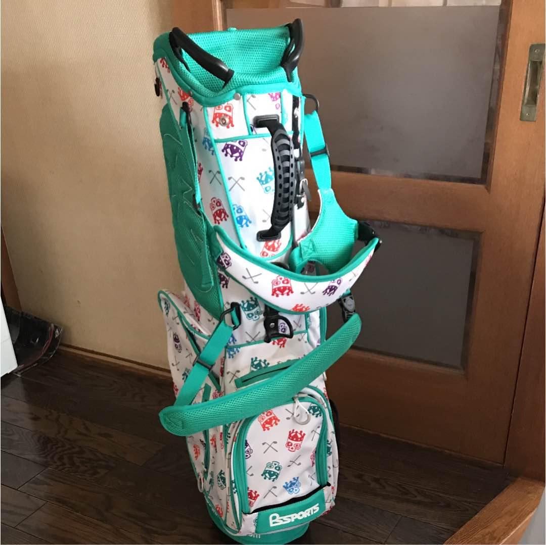 HAPPY SKULL スタンドキャディバッグ