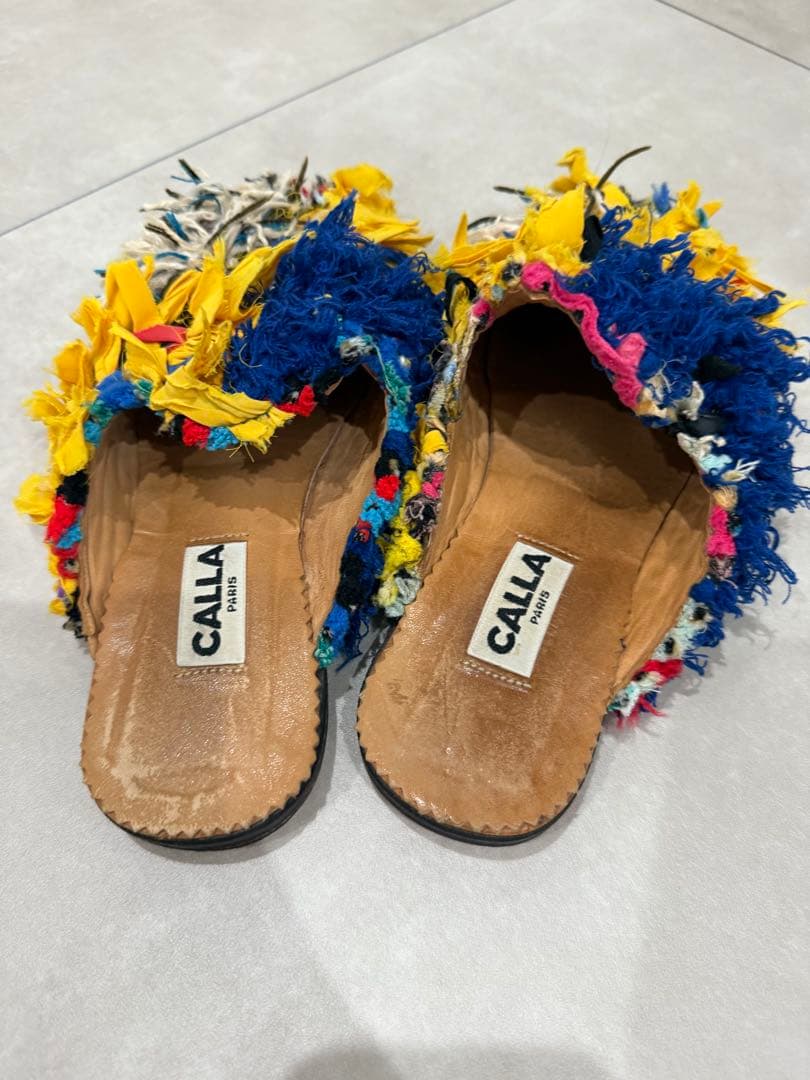 【Afro-de-porori 】CALLA バブーシュ　サボ