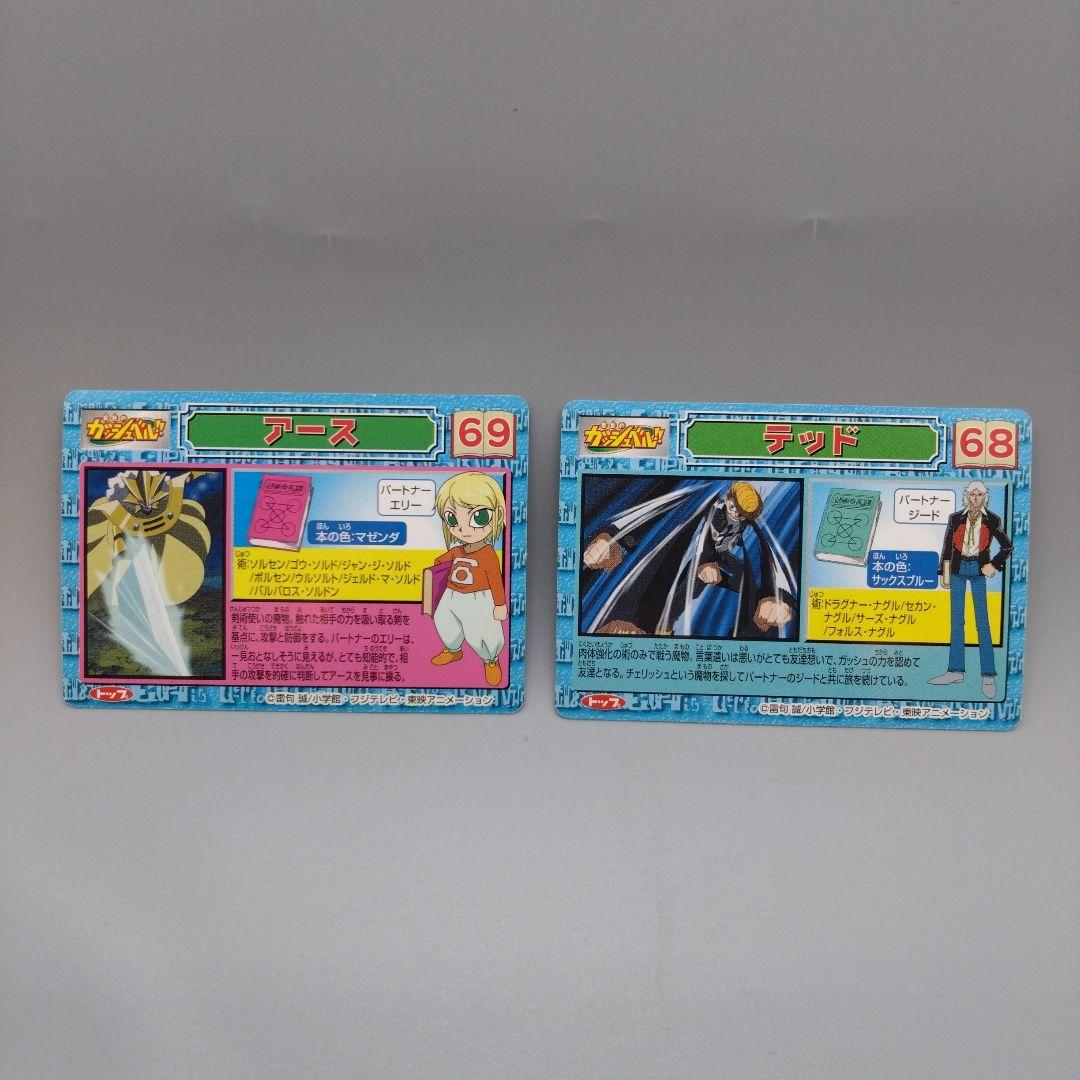 ガッシュベル トップガム カード アース、テッド