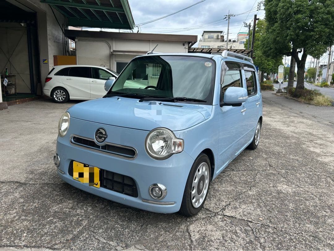 車検R9年4月 禁煙車 ダイハツ ミラココア プラスG アイドリングストップ