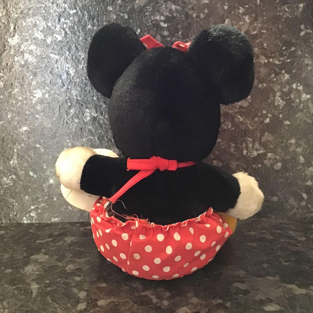 昭和　レトロ　ミッキーマウス　ミニーマウス　ぬいぐるみ