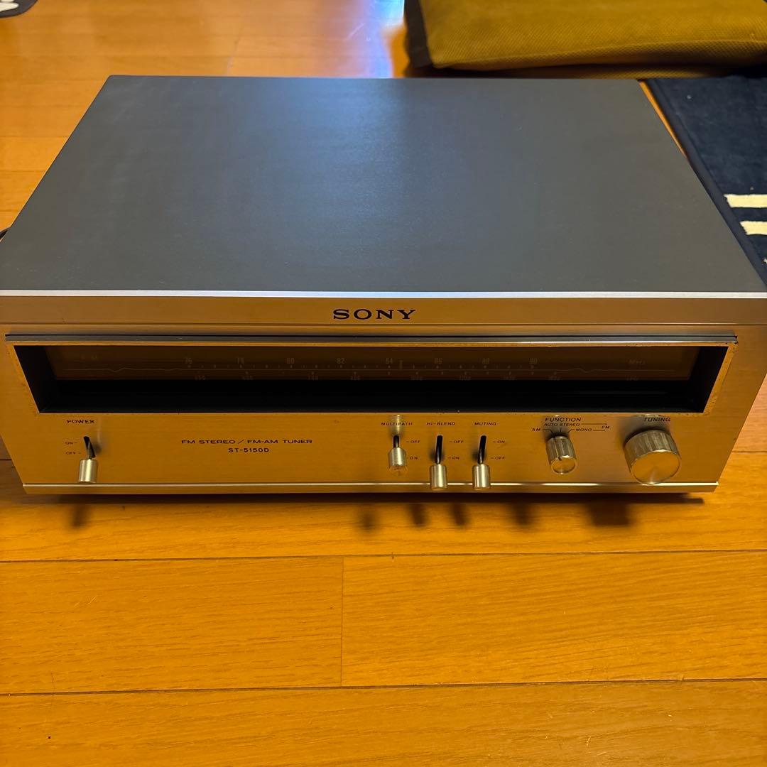美品SONY ST-5150D FMステレオFM-AMチューナー