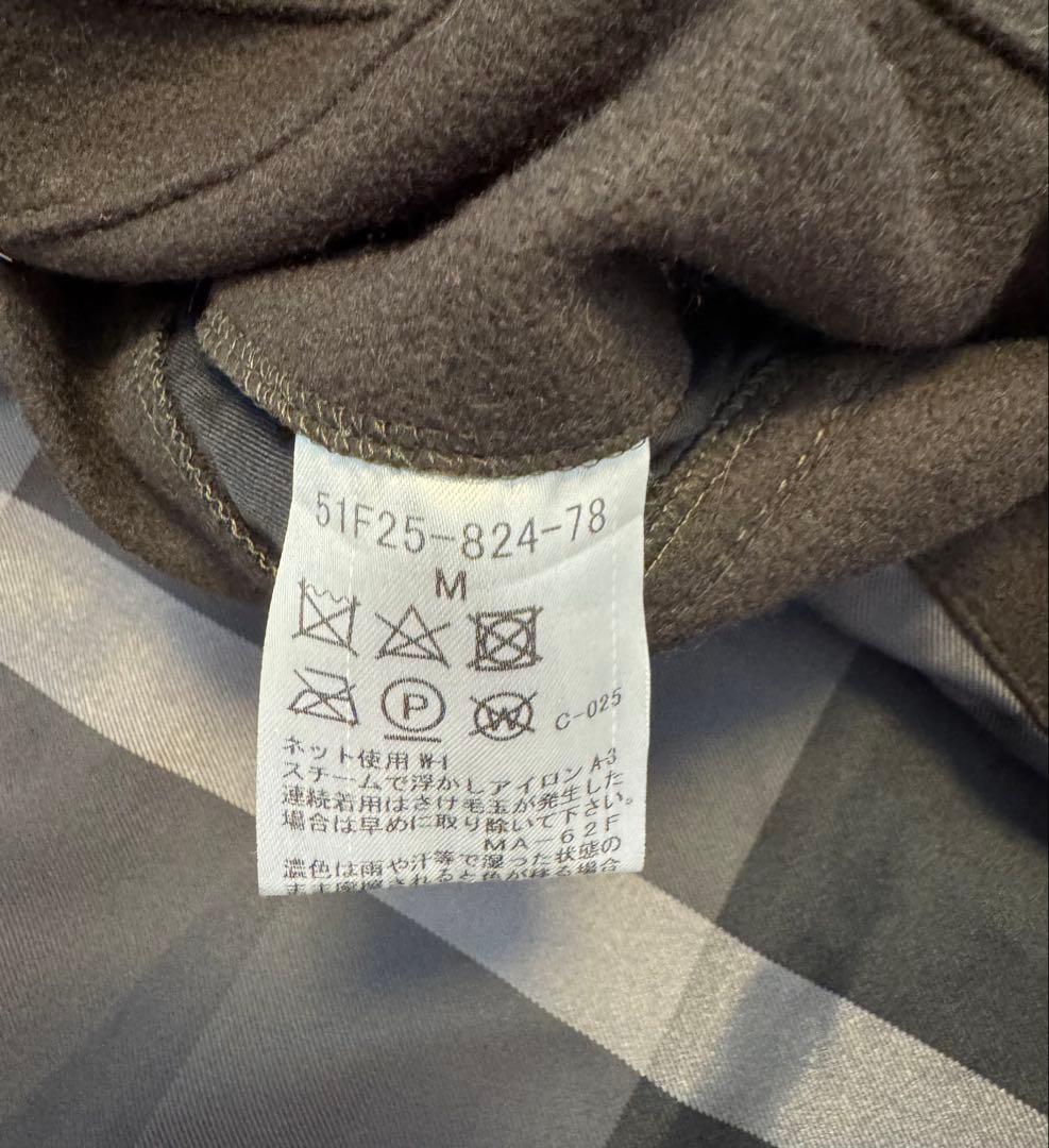 ブラックレーベル クレストブリッジ 羊毛 モッズ コート 2way