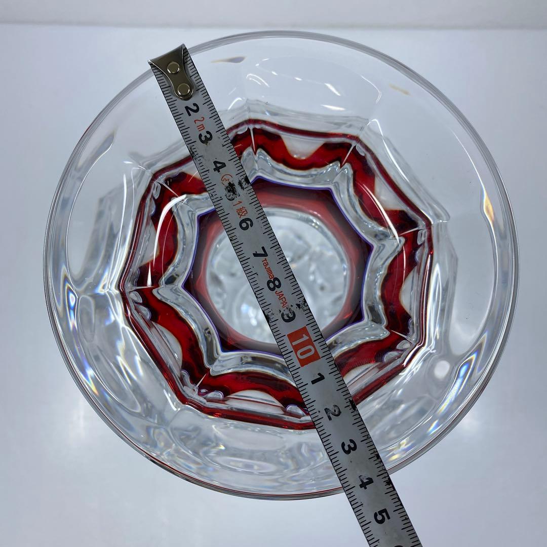 バカラ　バラスター　大花瓶　高さ約31㎝　東Y7-0227☆2Fトエコ