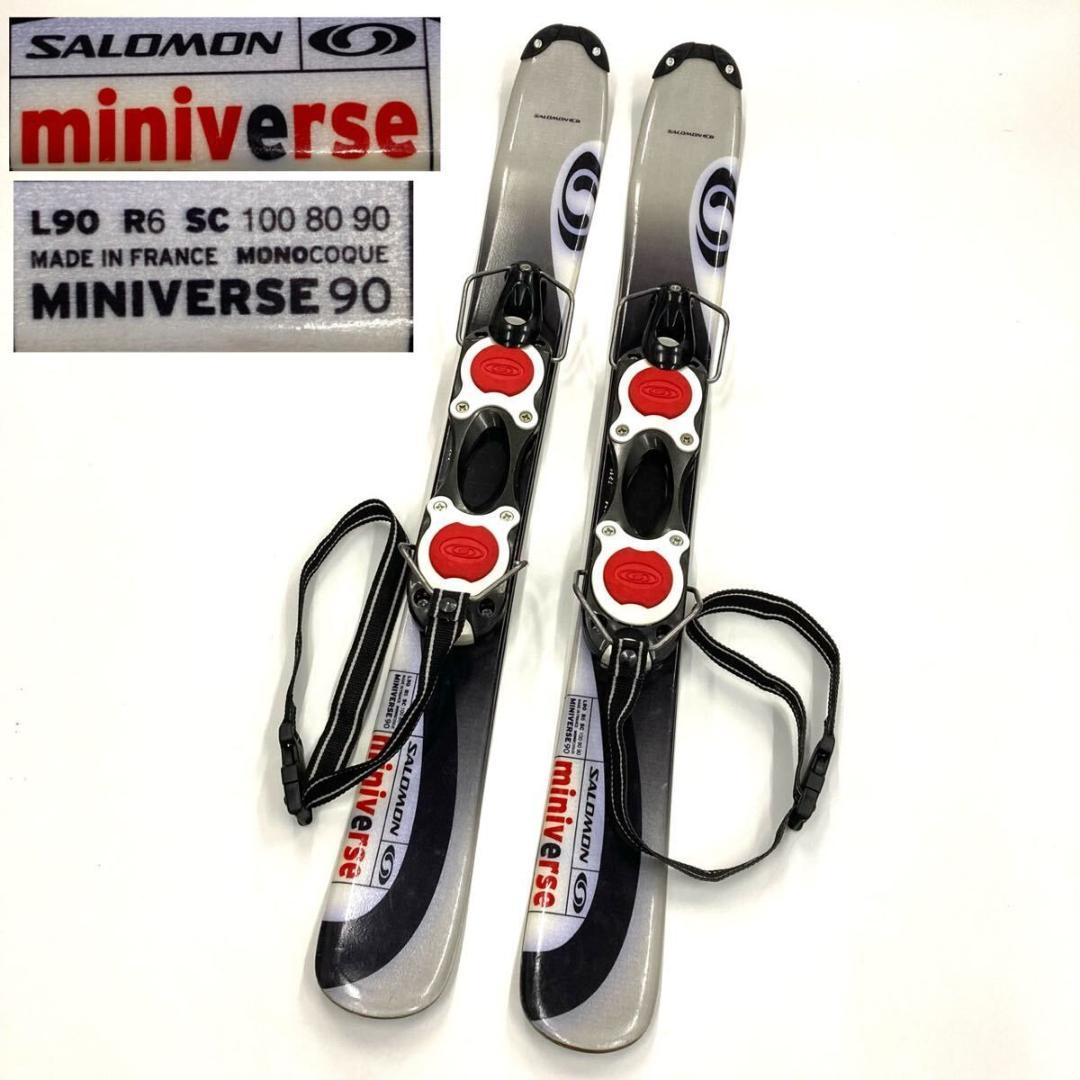 サロモン ミニバース90 ショートスキー ファンスキー リーシュコードあり