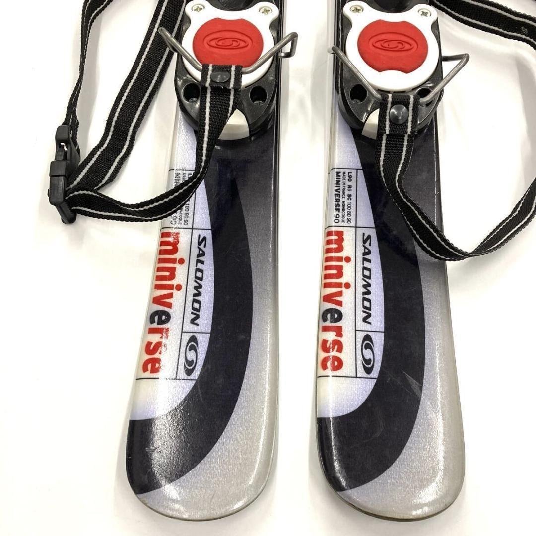 サロモン ミニバース90 ショートスキー ファンスキー リーシュコードあり