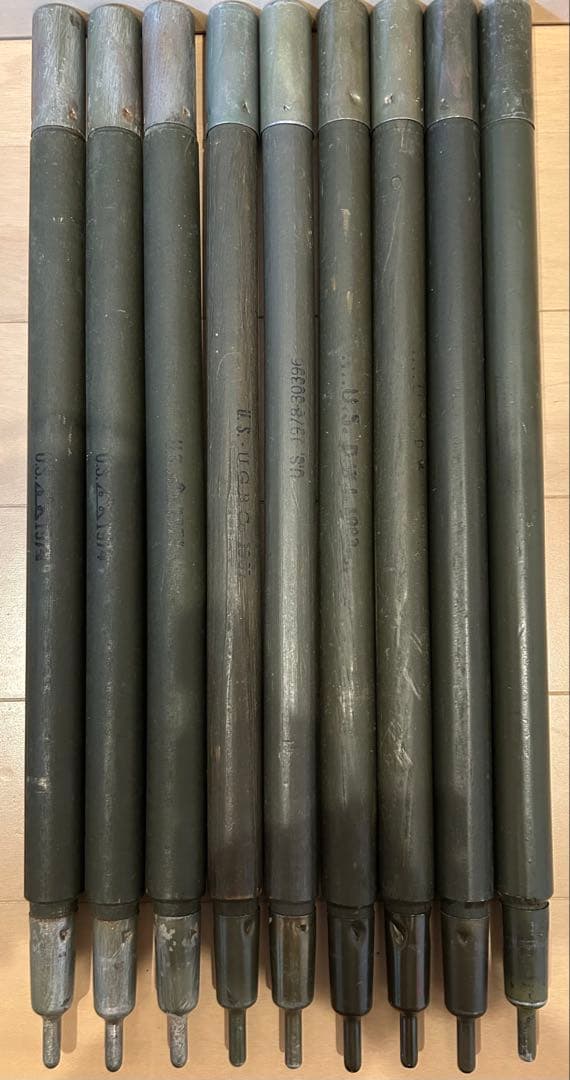 usパップテント ポール9本　ペグ5本