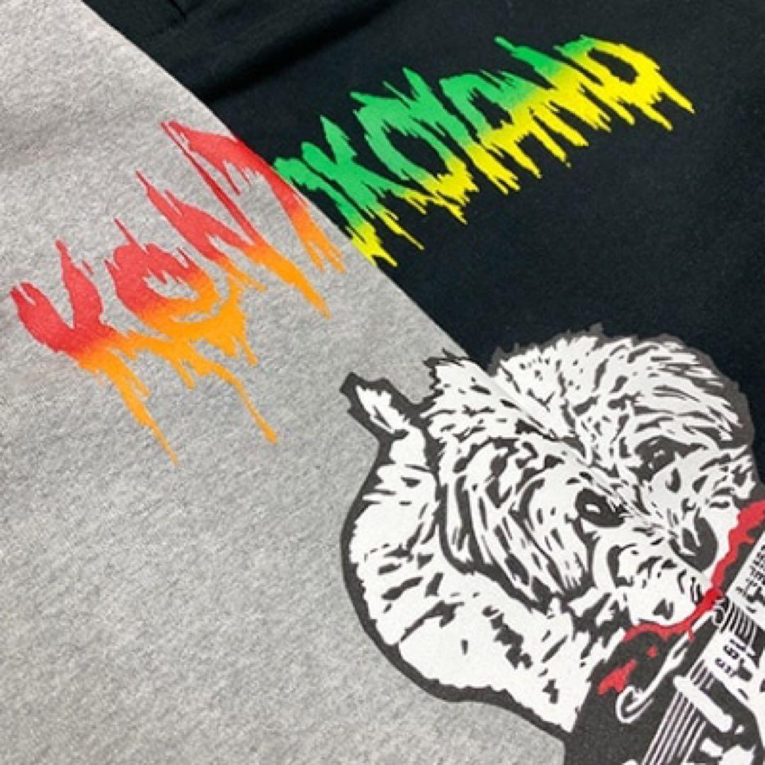 M 黒 ken yokoyama ccm パーカー PIZZA OF DEATH