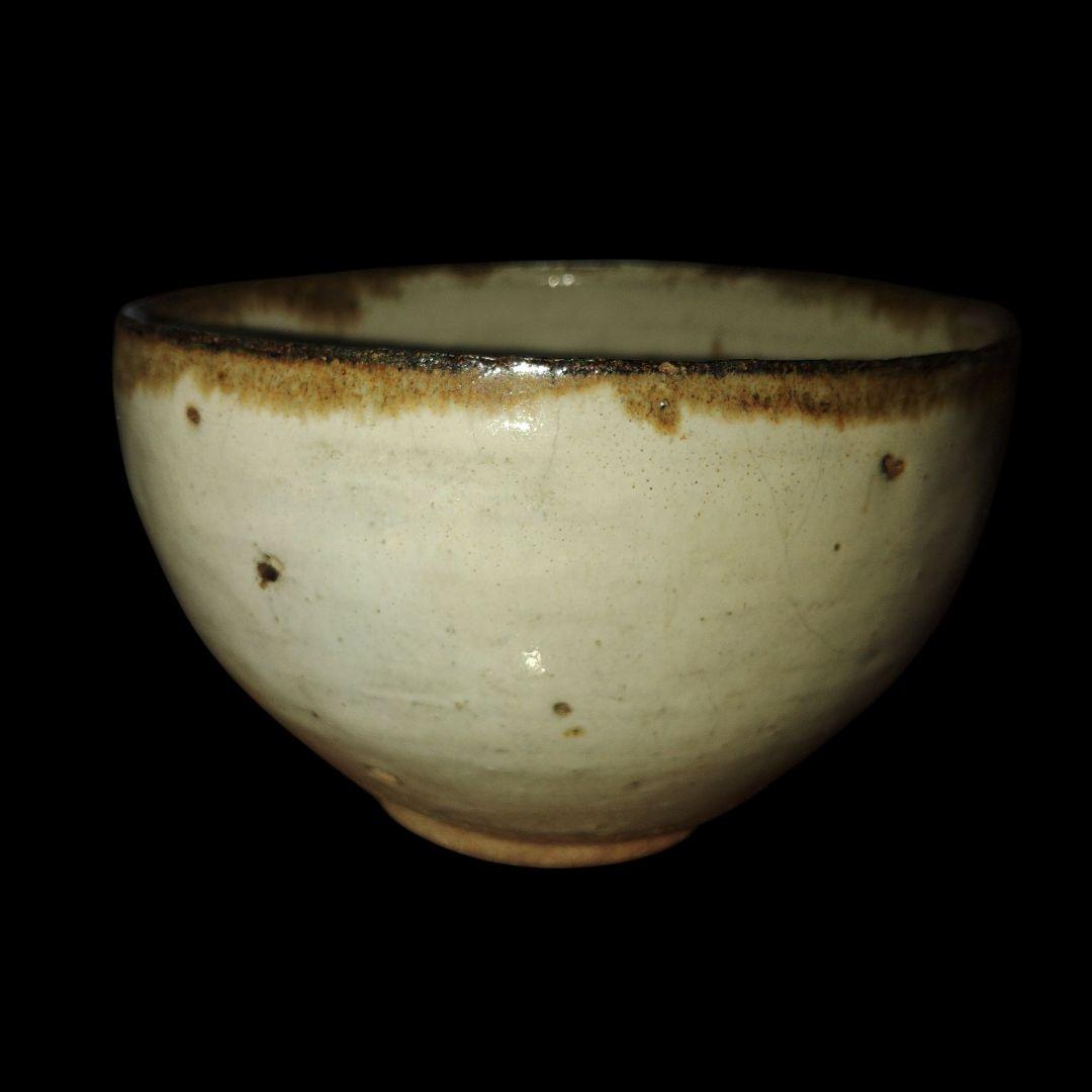 古唐津　皮鯨手茶碗　木箱付　茶器