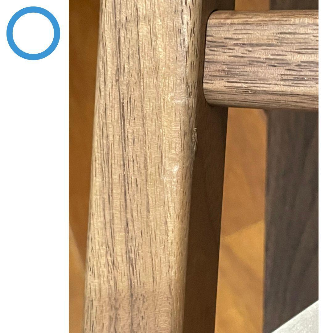 【そり 訳有】カーミットチェア 同規格 カーミット ウォールナットチェアー